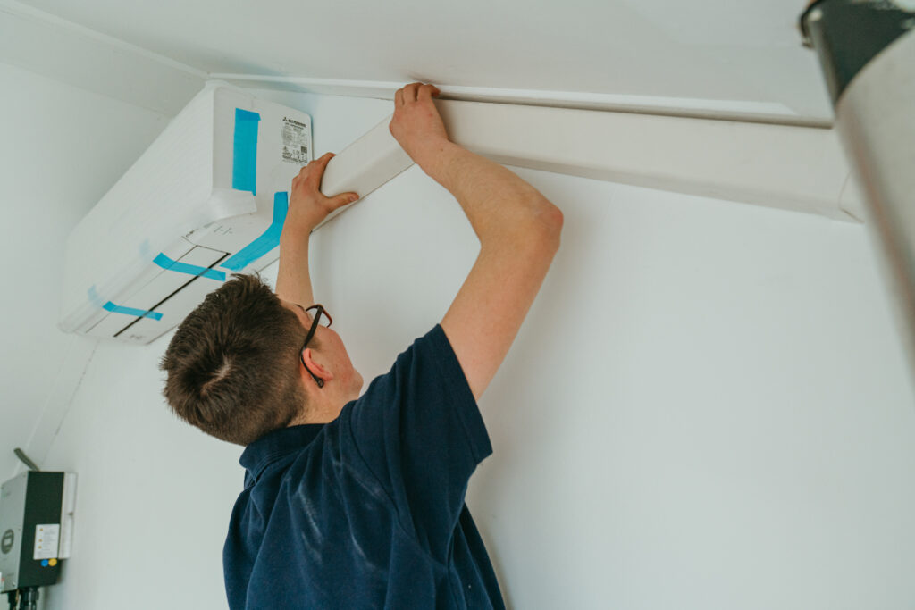 Airco op zolder